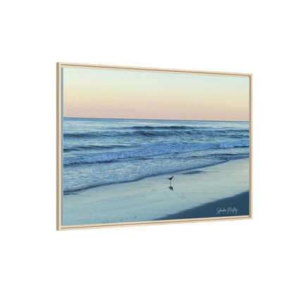 Ocean, Matte Canvas, Framed (Natural)