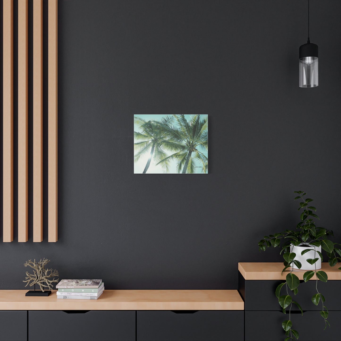 Palm Trees, Matte Canvas, Stretched, 1.25"