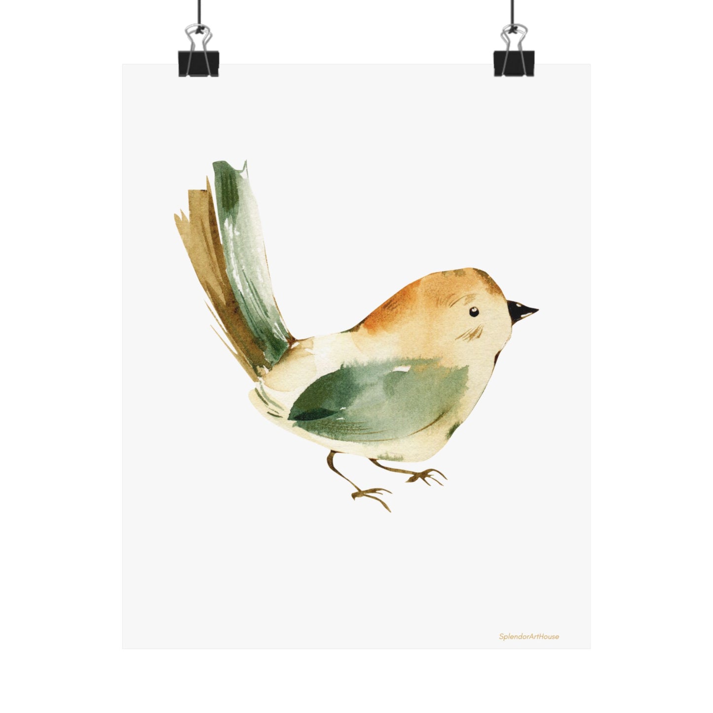 Bird, Matte Vertical Poster