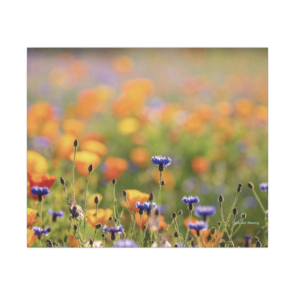 Floral, Matte Canvas, Stretched, 0.75"