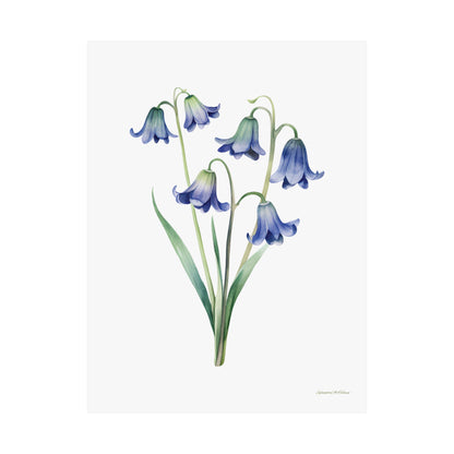 Floral, Matte Vertical Poster