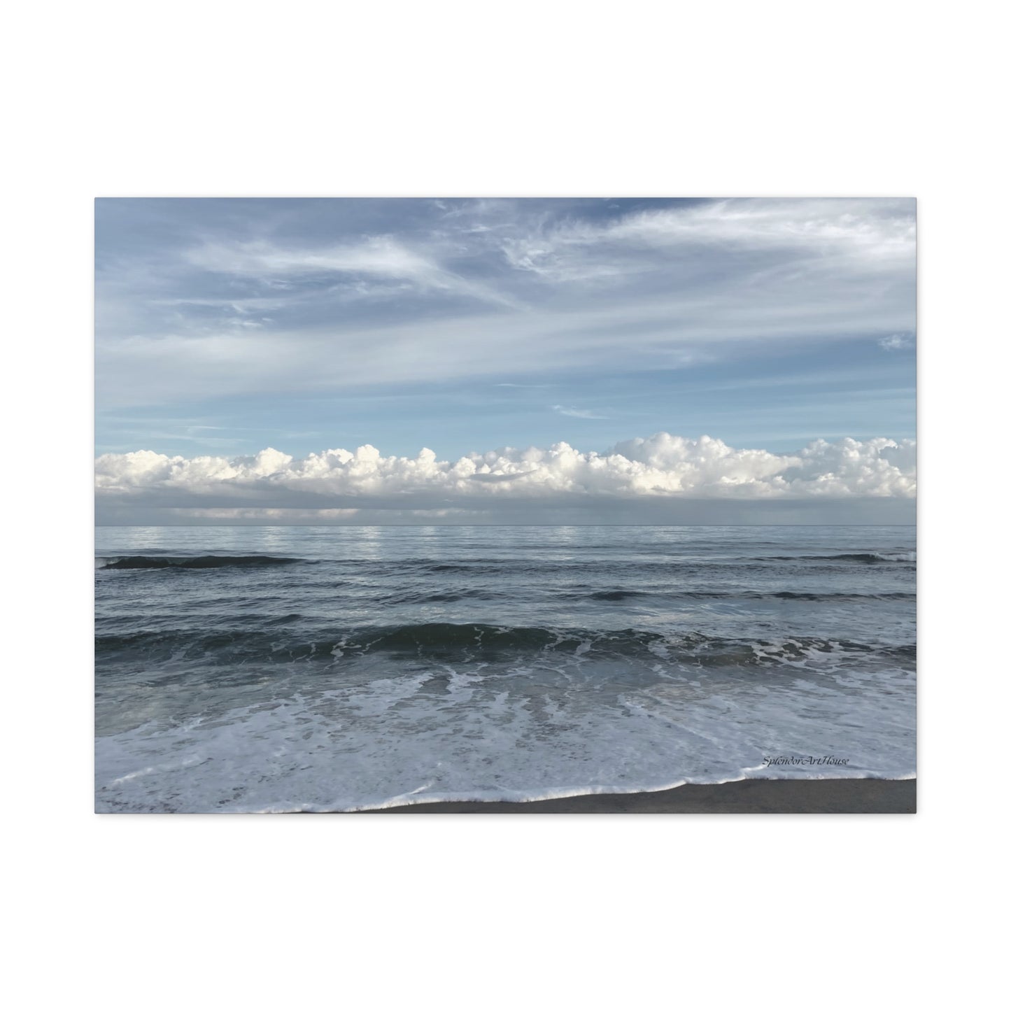 Ocean, Matte Canvas, Stretched, 1.25"
