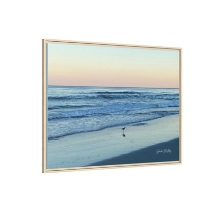Ocean, Matte Canvas, Framed (Natural)