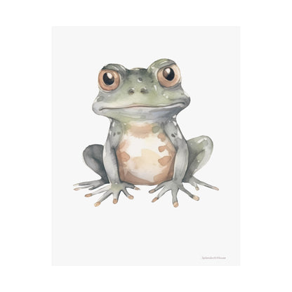 Frog, Matte Vertical Poster