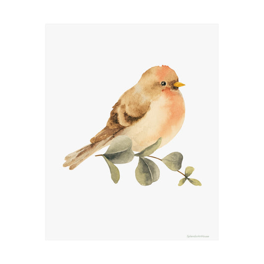 Bird, Matte Vertical Poster