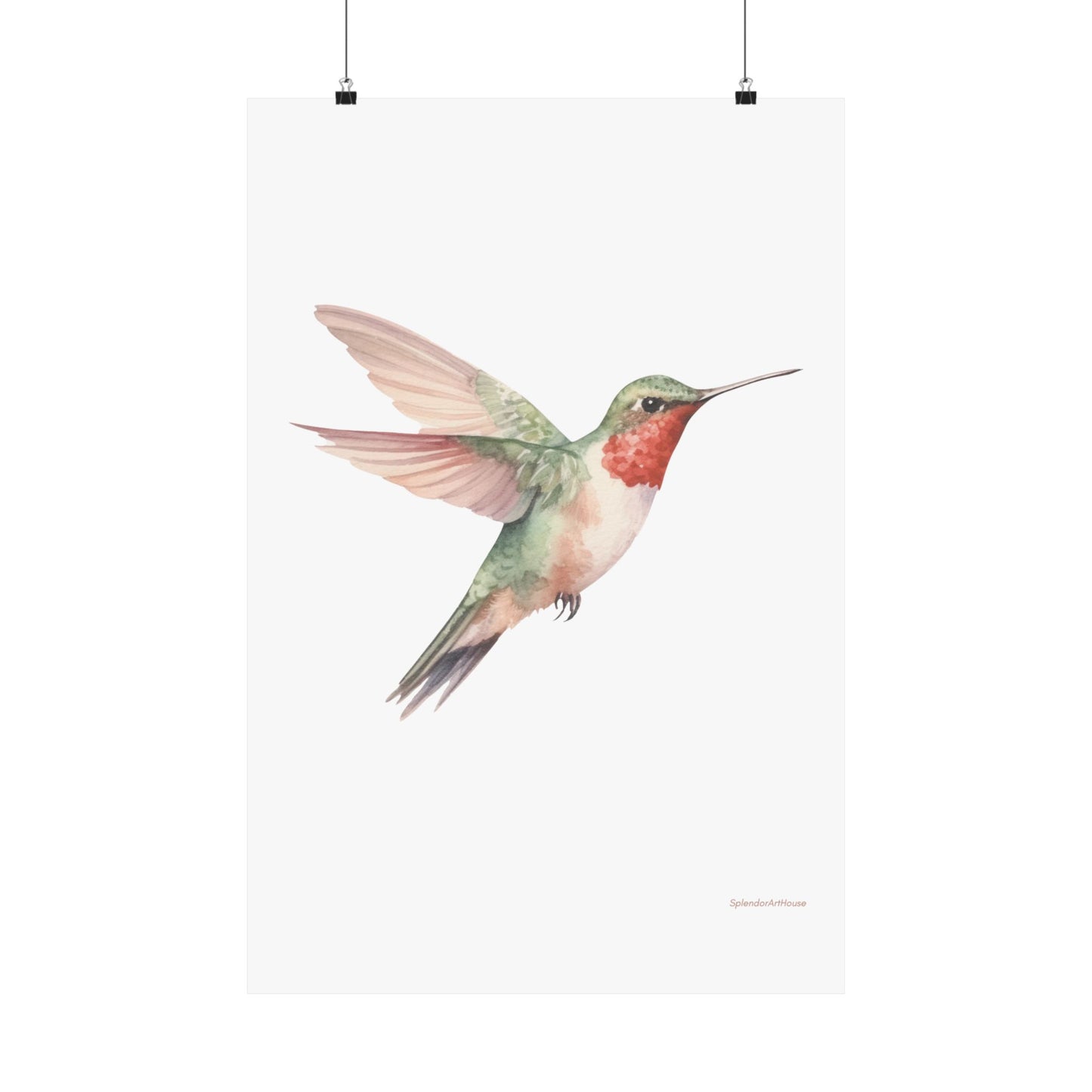 Bird, Matte Vertical Poster