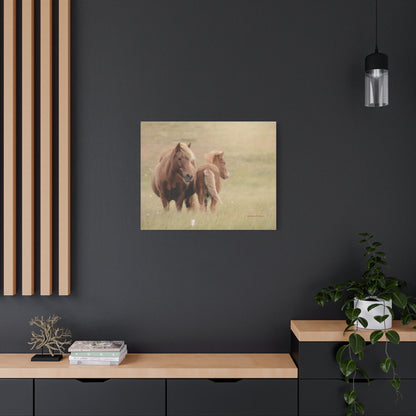 Wild Horses, Matte Canvas, Stretched, 1.25"