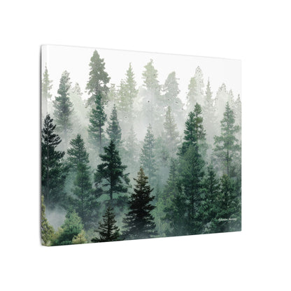 Forest Trees, Matte Canvas, Stretched, 0.75"