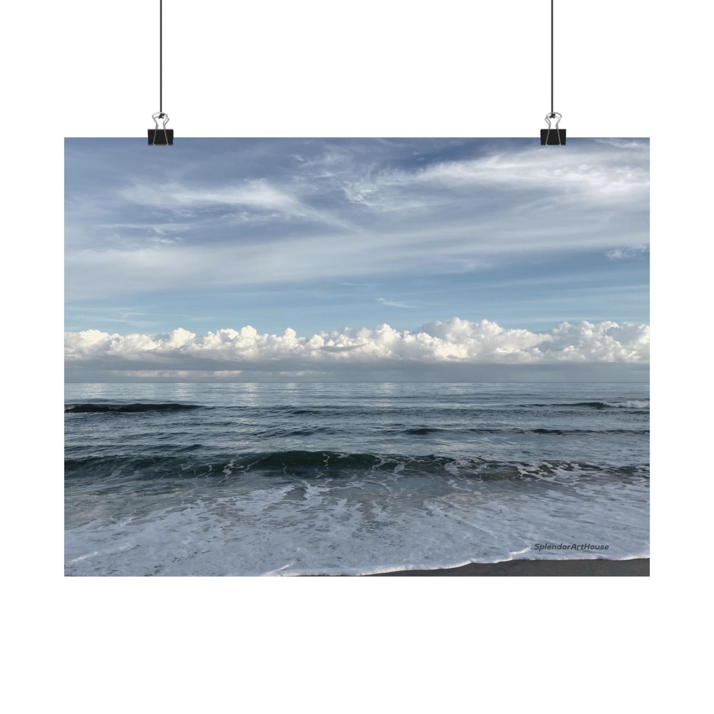 Ocean, Matte Horizontal Poster