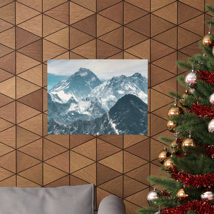 Mountain Landscape, Matte Horizontal Poster