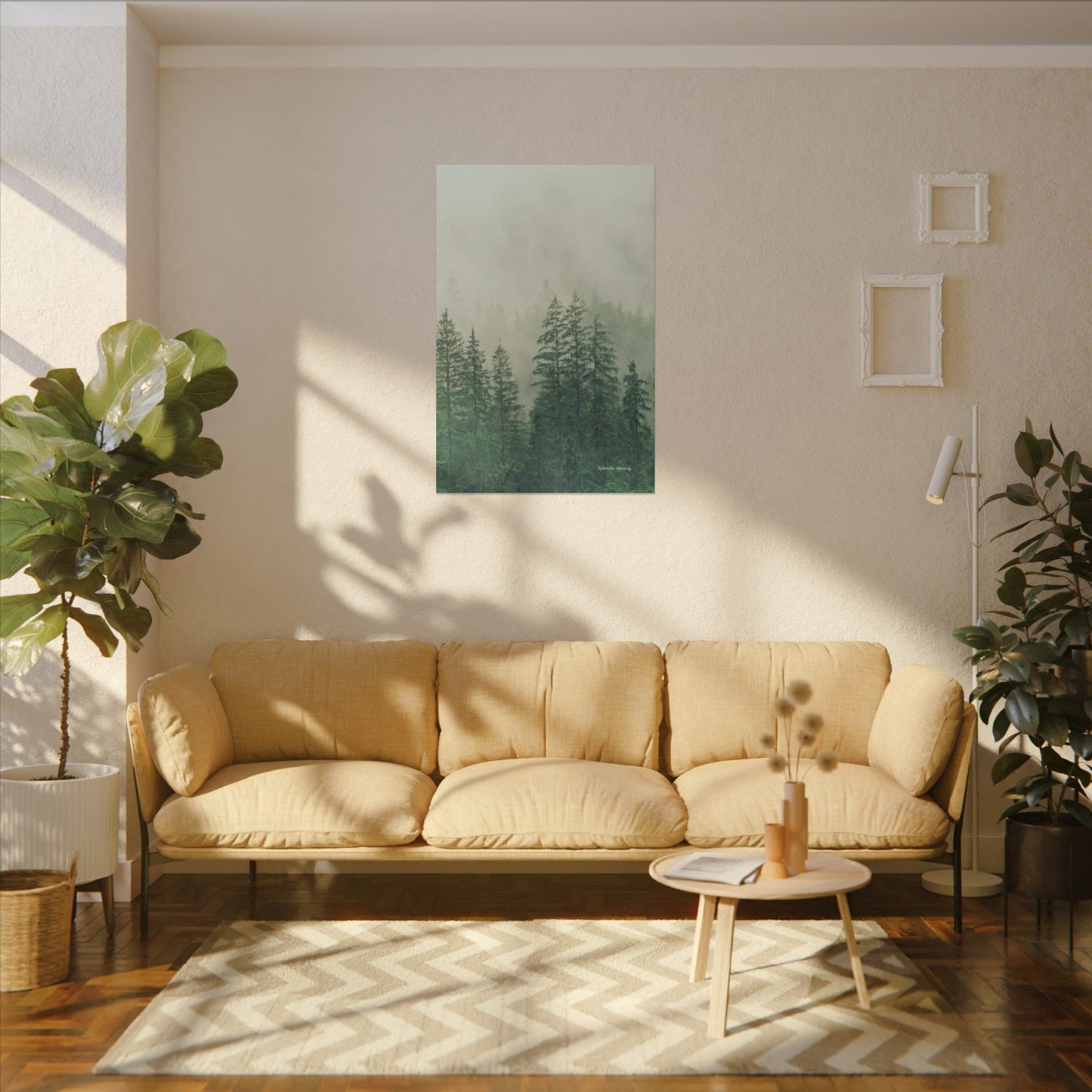 Forest Trees, Matte Canvas, Stretched, 0.75"