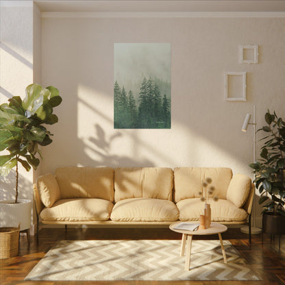 Forest Trees, Matte Canvas, Stretched, 0.75"