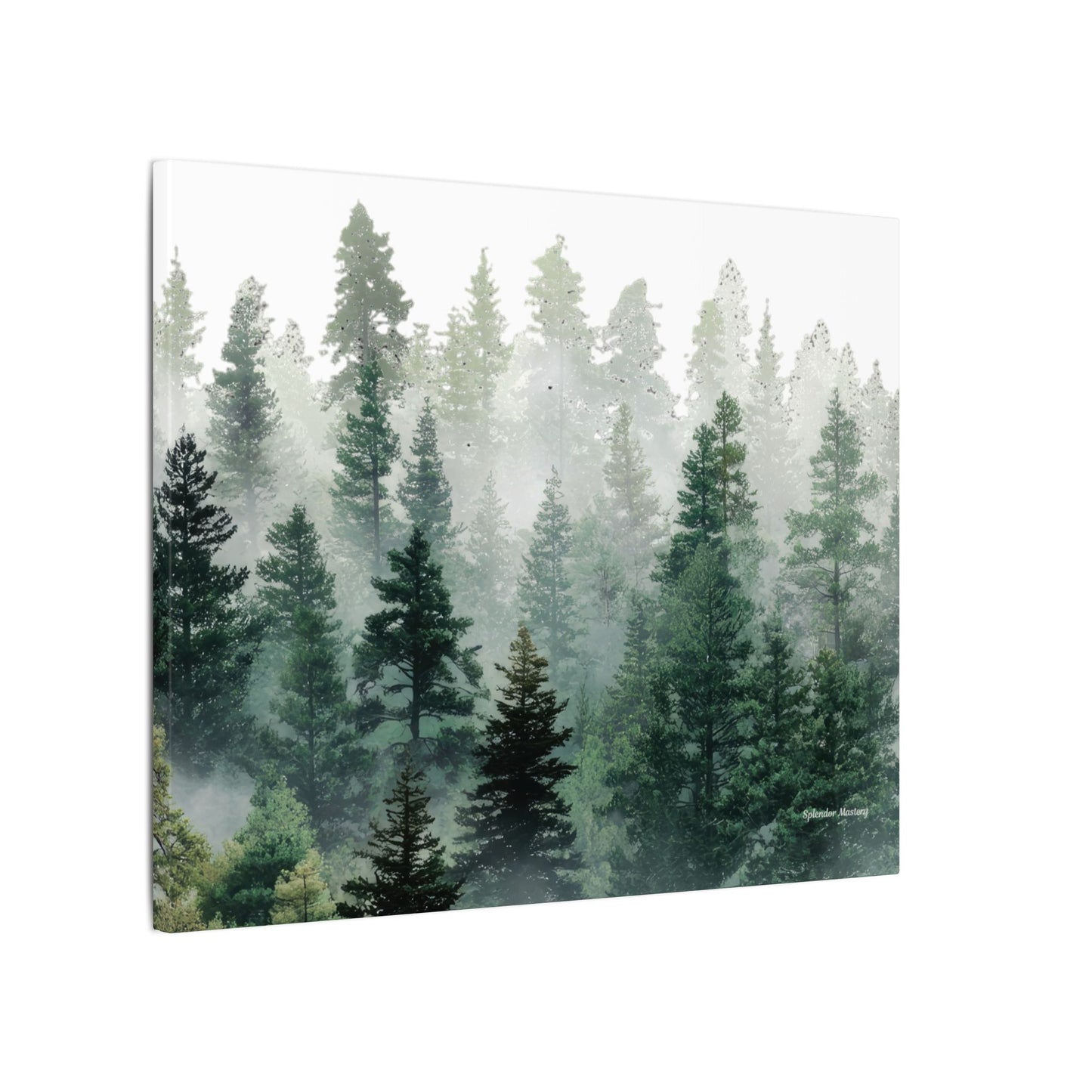 Forest Trees, Matte Canvas, Stretched, 0.75"