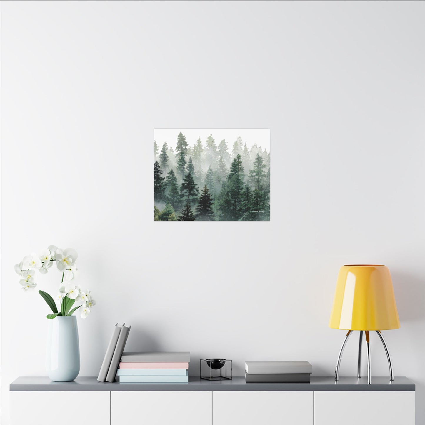 Forest Trees, Matte Canvas, Stretched, 0.75"