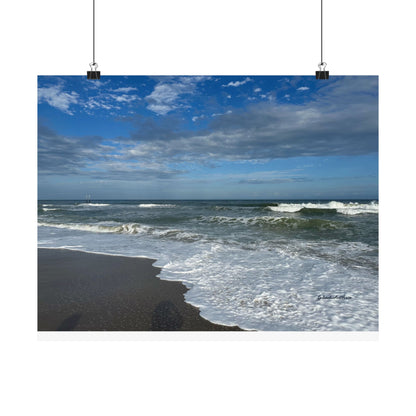 Ocean, Matte Horizontal Poster