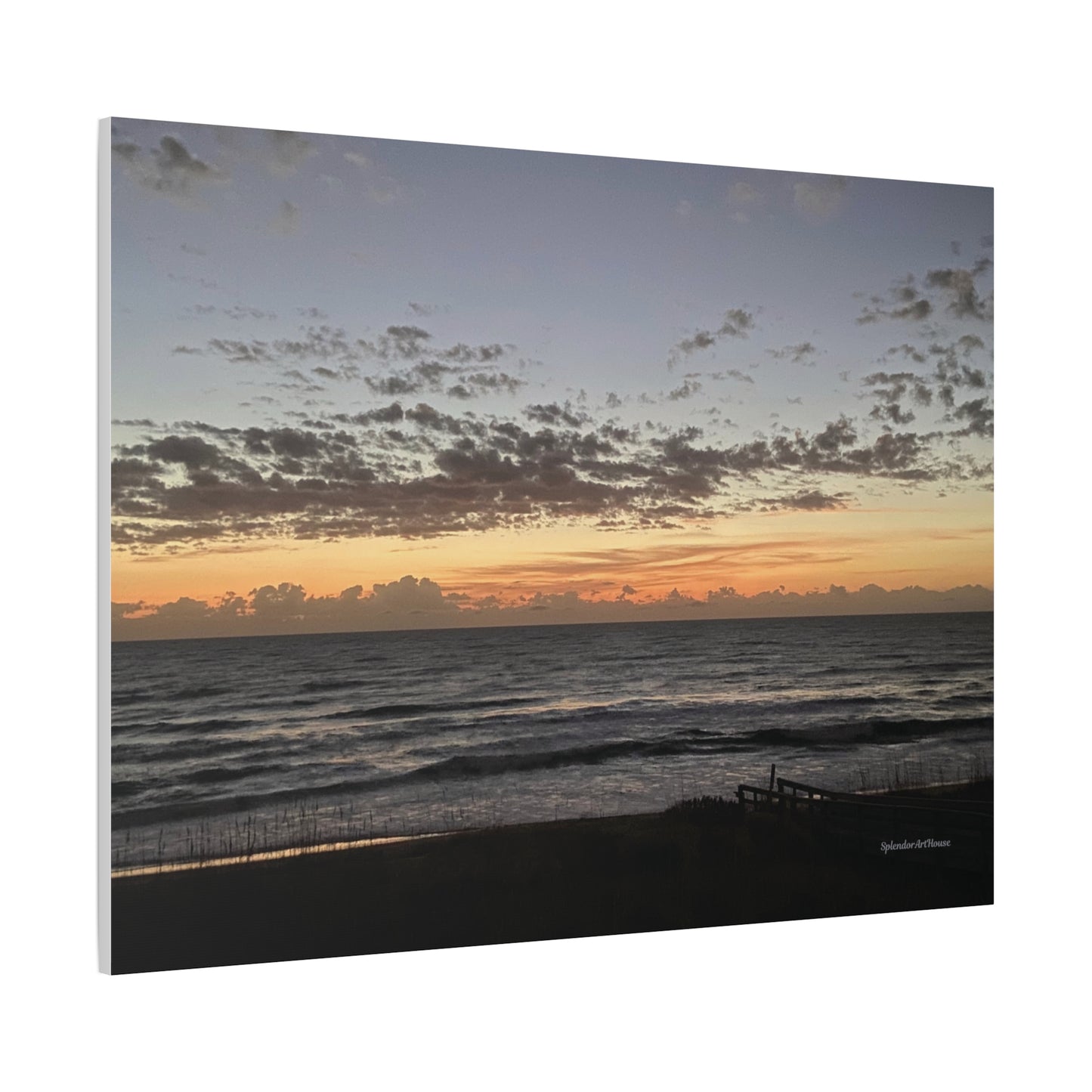 Ocean, Matte Canvas, Stretched, 1.25"