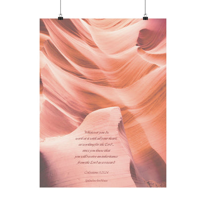 Inspirational, Matte Vertical Poster