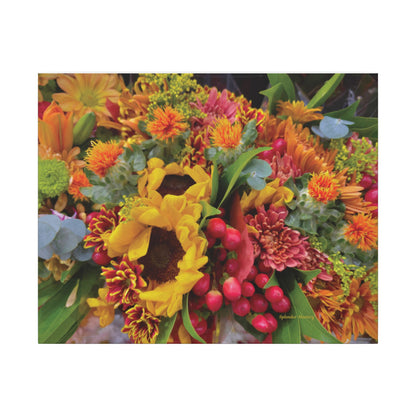 Floral, Matte Canvas, Stretched, 0.75"