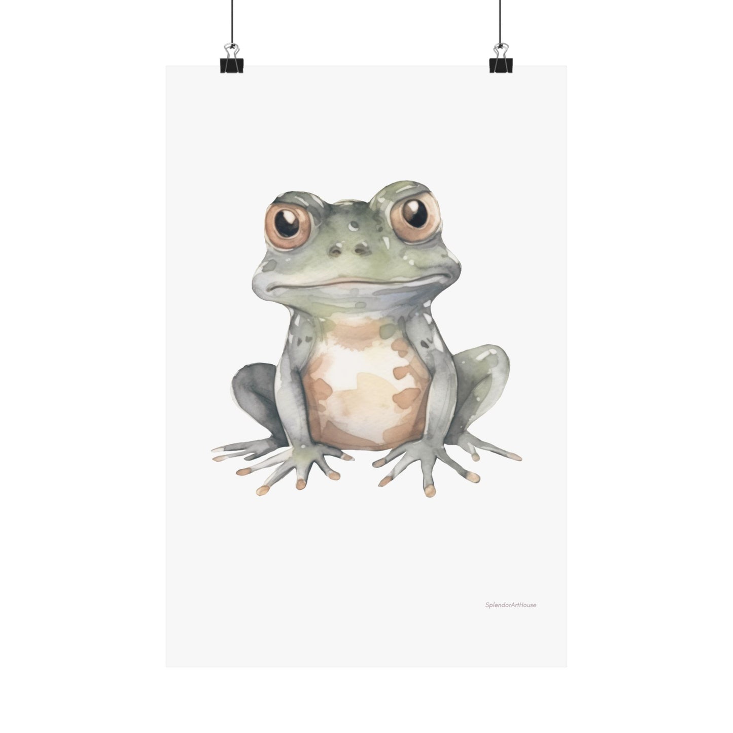 Frog, Matte Vertical Poster