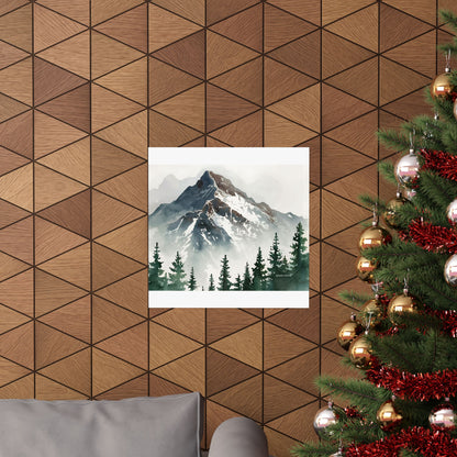 Mountain, Matte Horizontal Poster