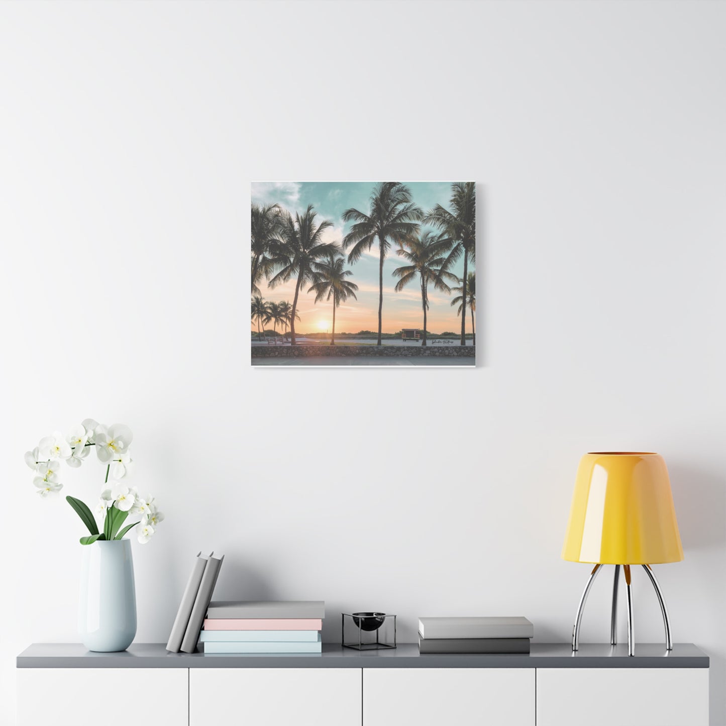 Palm Trees, Matte Canvas, Stretched, 1.25"