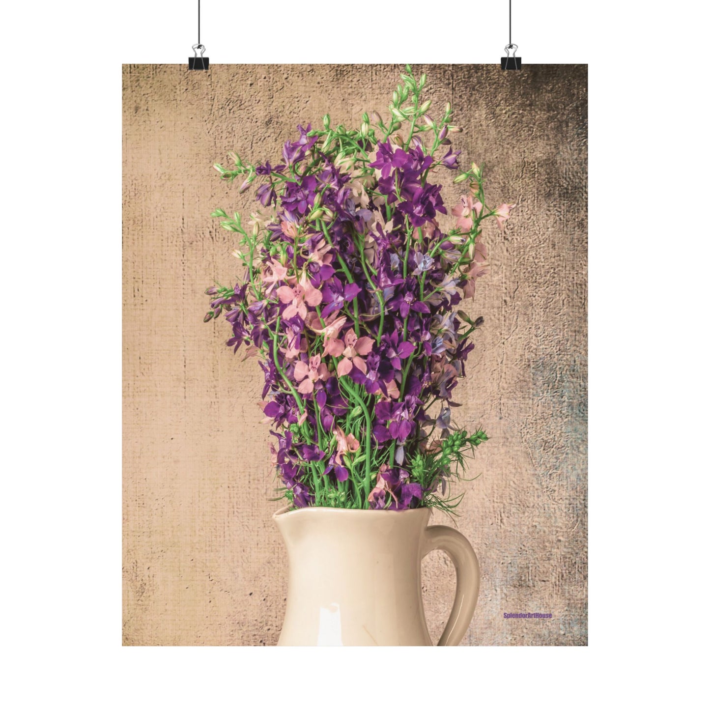 Floral, Matte Vertical Poster