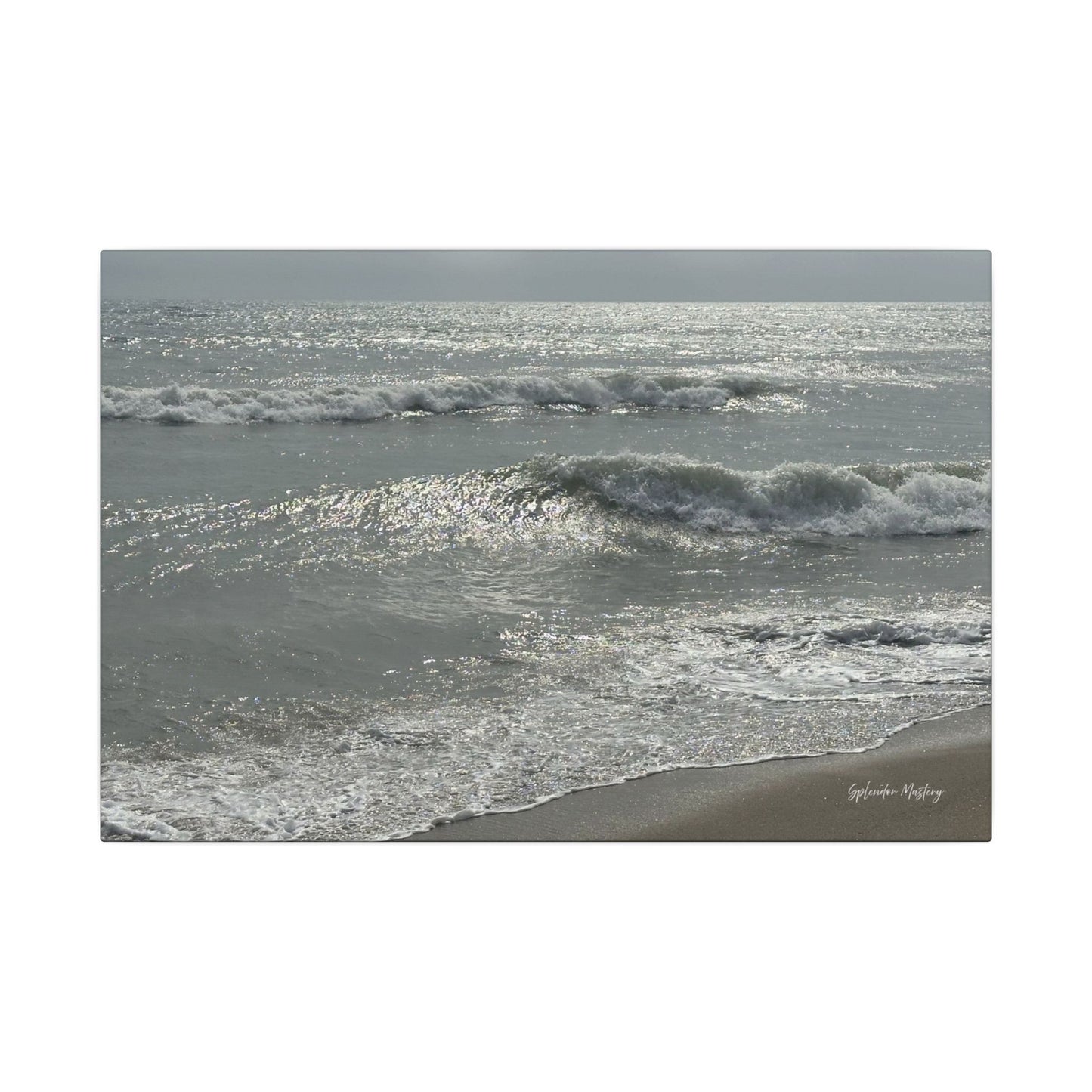 Ocean, Matte Canvas, Stretched, 0.75"