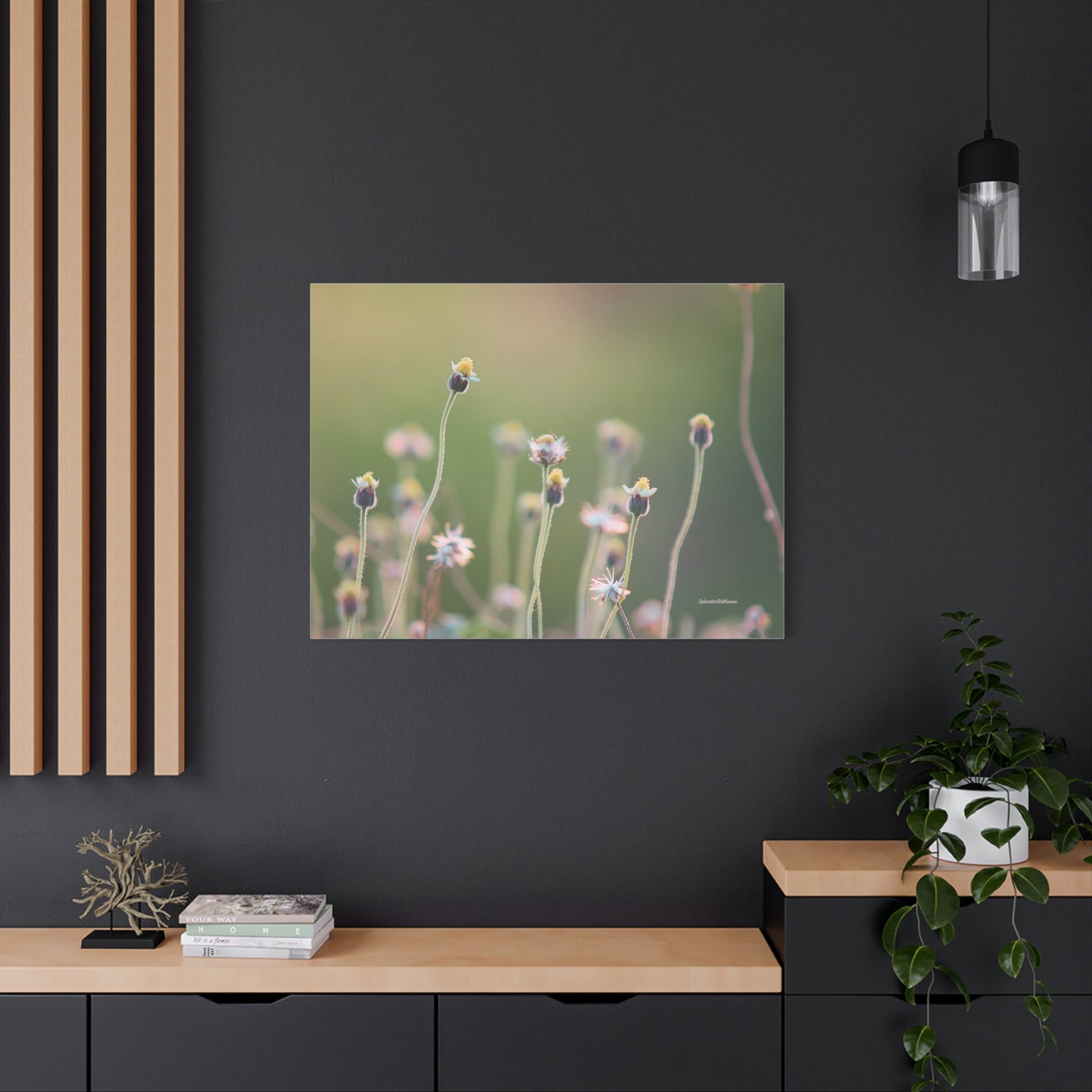Floral, Matte Canvas, Stretched, 1.25"