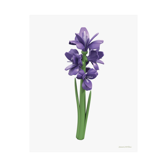 Floral, Matte Vertical Poster