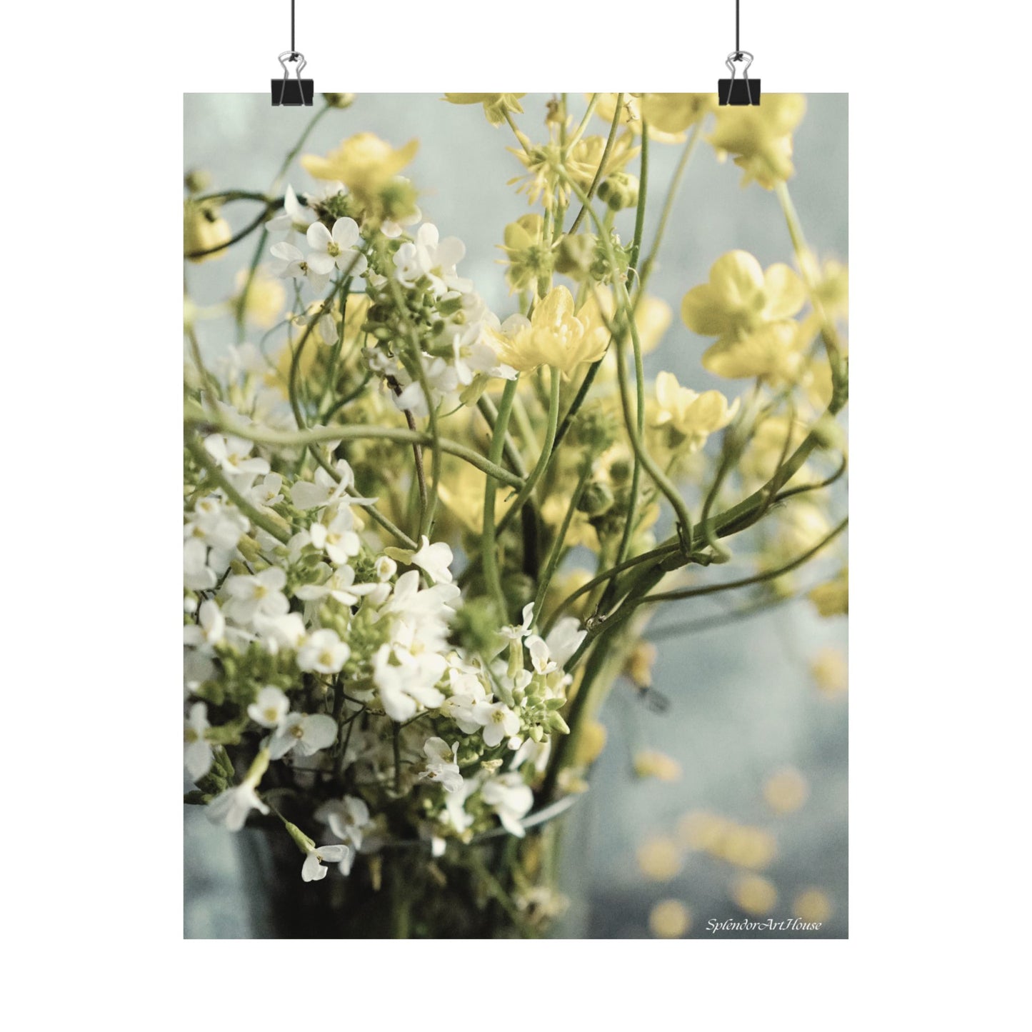 Floral, Matte Vertical Poster