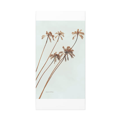 Palm Tree, Matte Canvas, Stretched, 1.25"
