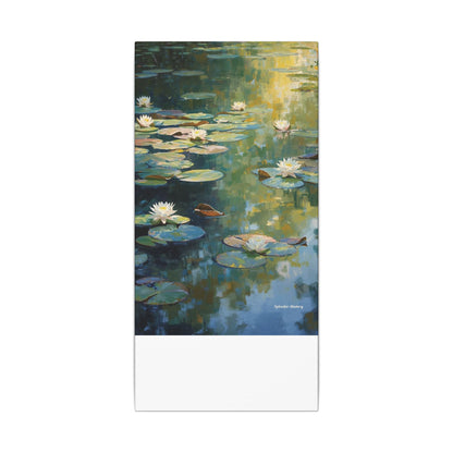 Water Lilies, Matte Canvas, Stretched, 0.75"