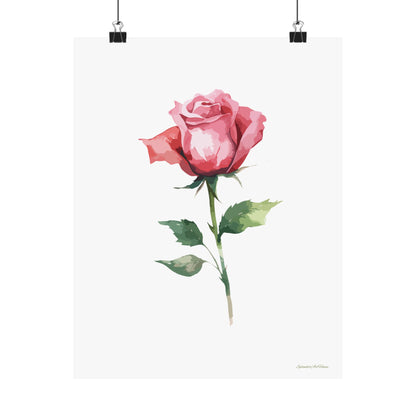 Floral, Matte Vertical Poster