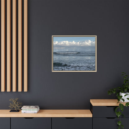 Ocean - Matte Canvas, Framed (Natural)