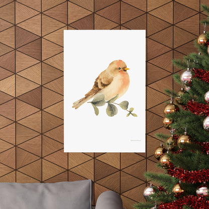 Bird, Matte Vertical Poster