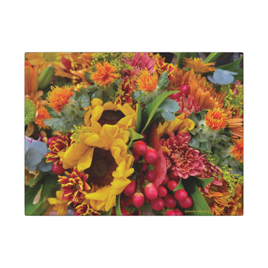 Floral, Matte Canvas, Stretched, 0.75"