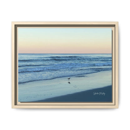 Ocean, Matte Canvas, Framed (Natural)