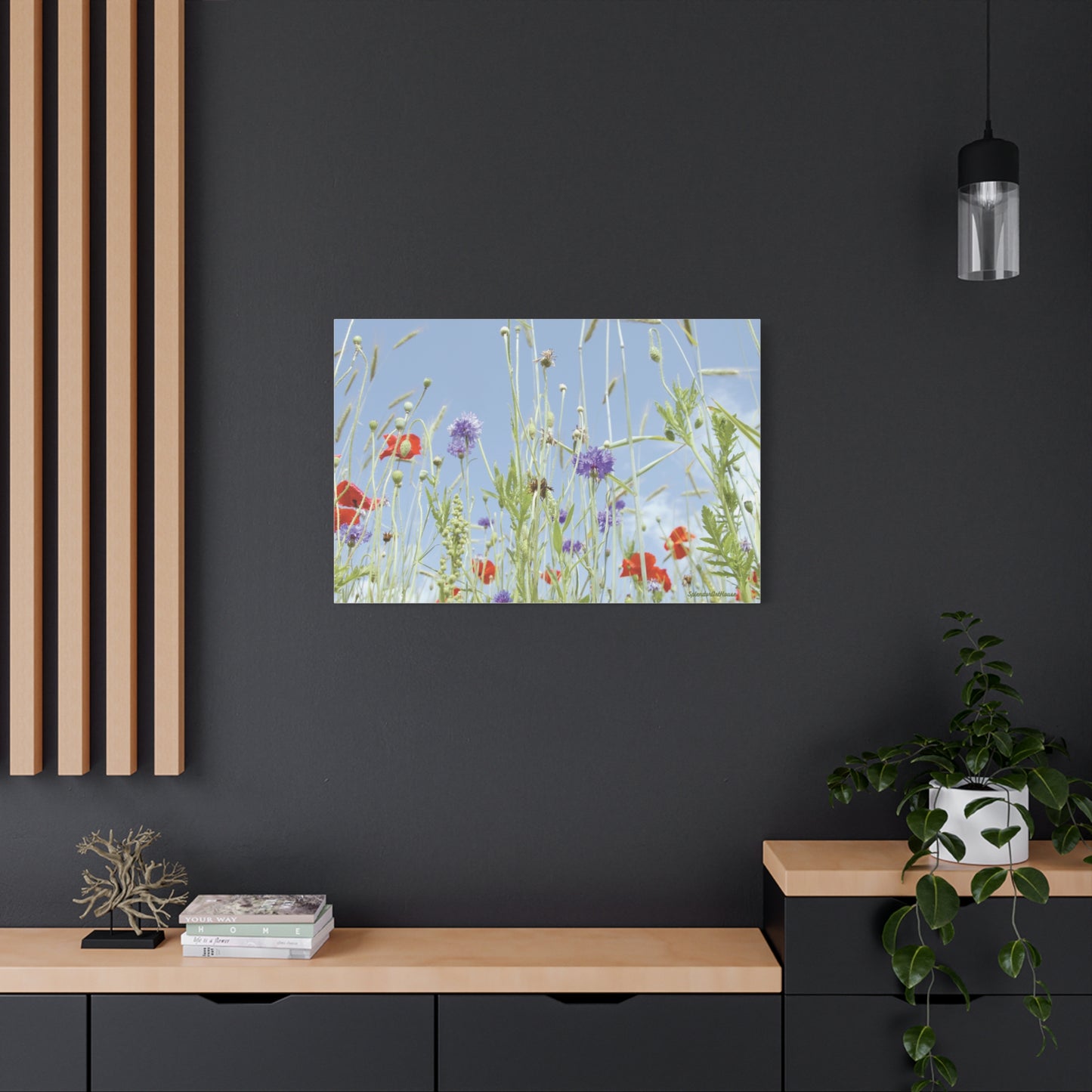 Floral, Matte Canvas, Stretched, 1.25"