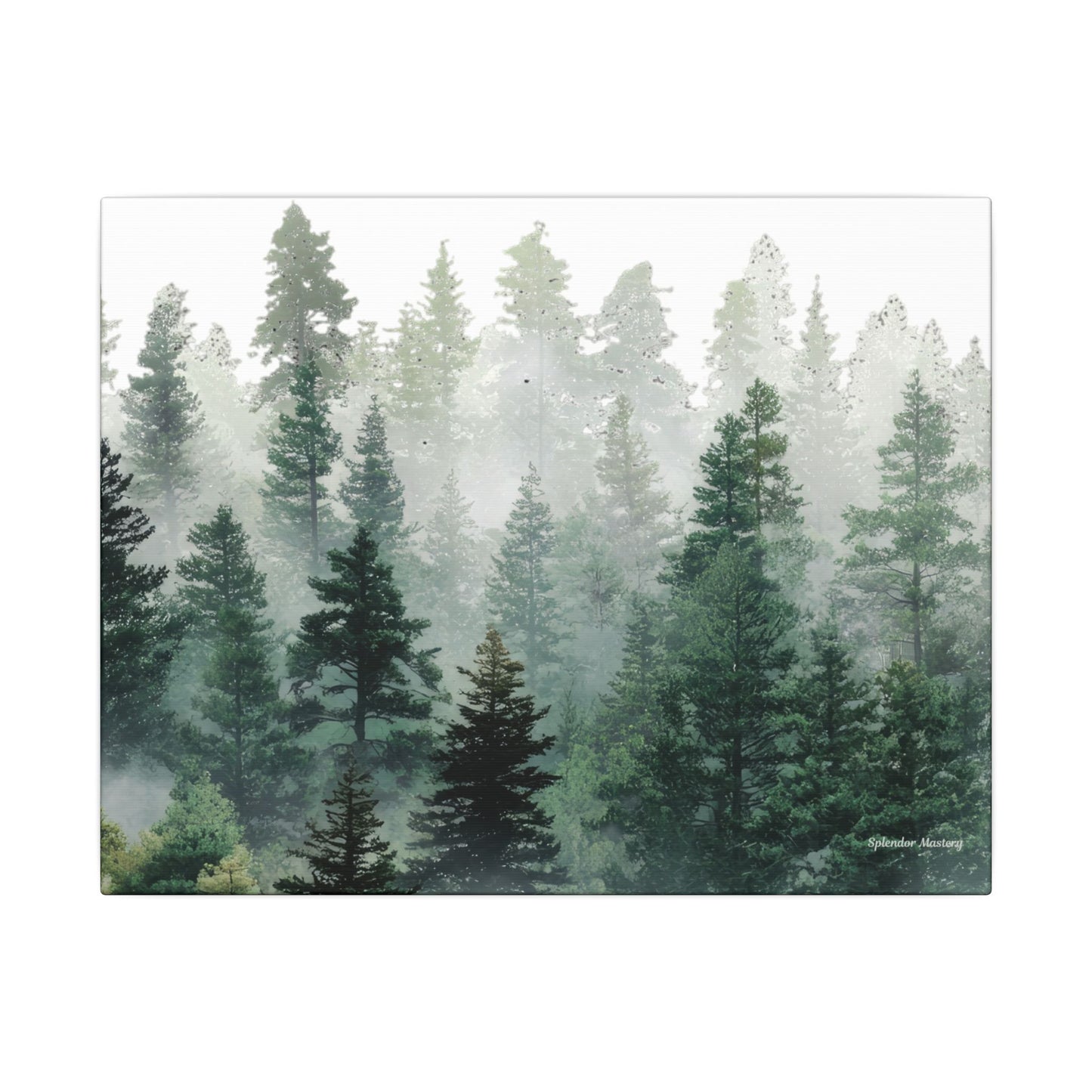 Forest Trees, Matte Canvas, Stretched, 0.75"
