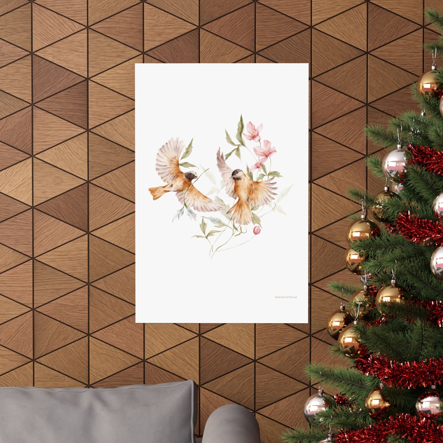 Birds, Matte Vertical Poster