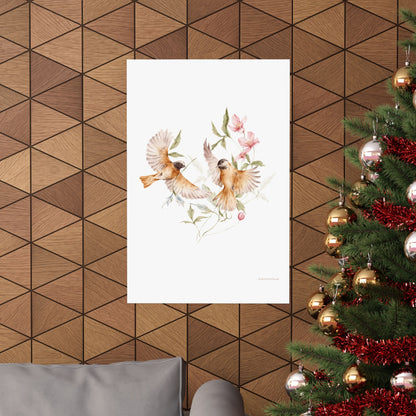 Birds, Matte Vertical Poster