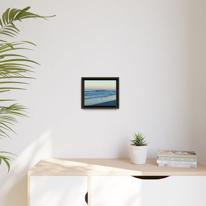 Ocean, Matte Canvas, Framed (Natural)
