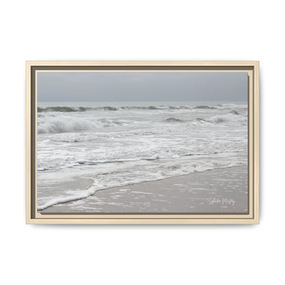 Ocean - Matte Canvas, Framed (Natural)