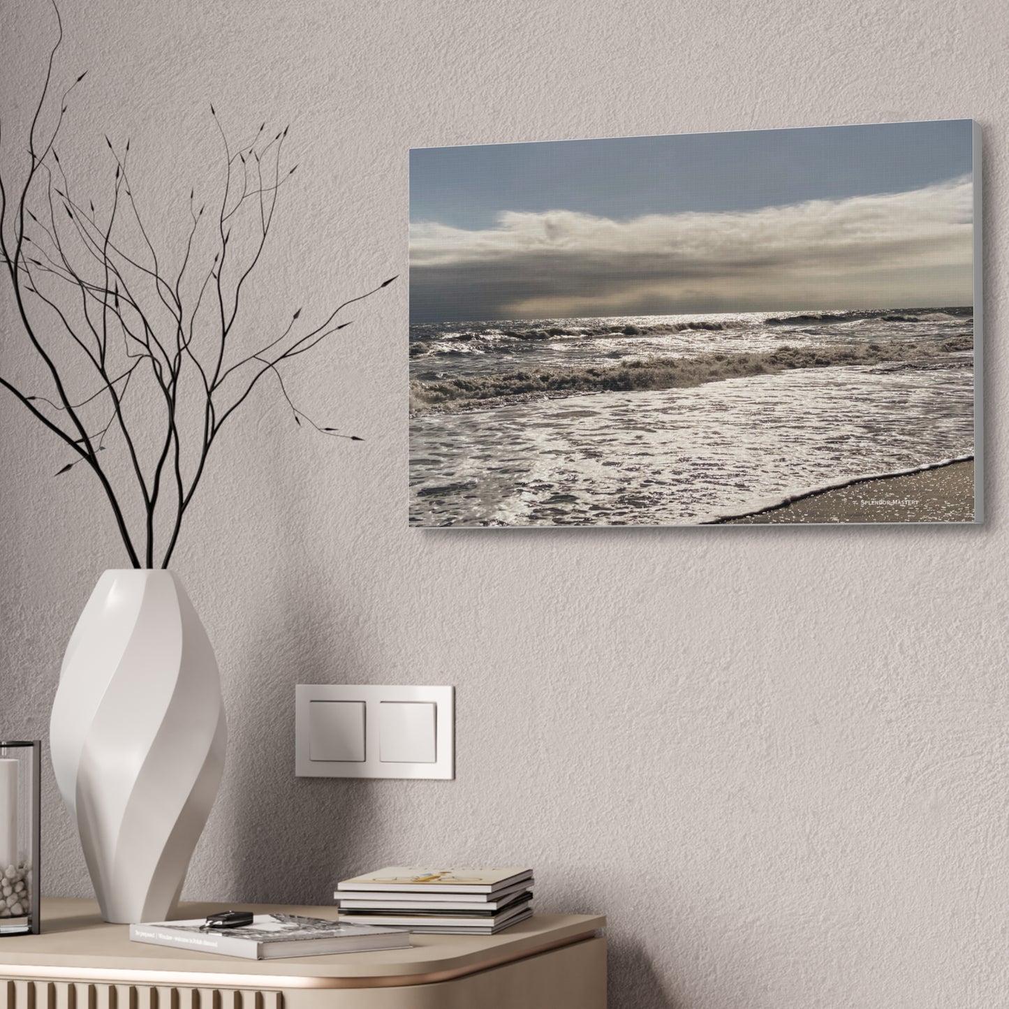Ocean, Canvas Stretched, 1.5''