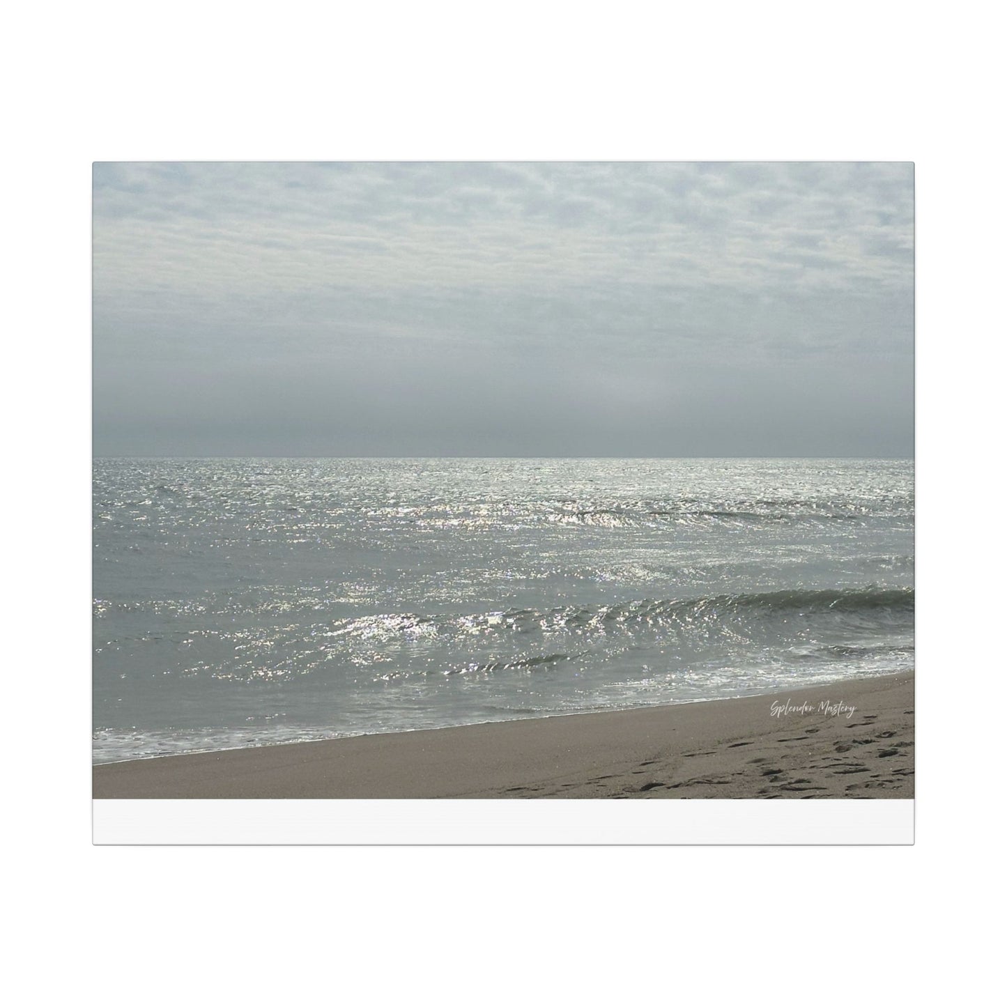 Ocean, Matte Canvas, Stretched, 0.75"