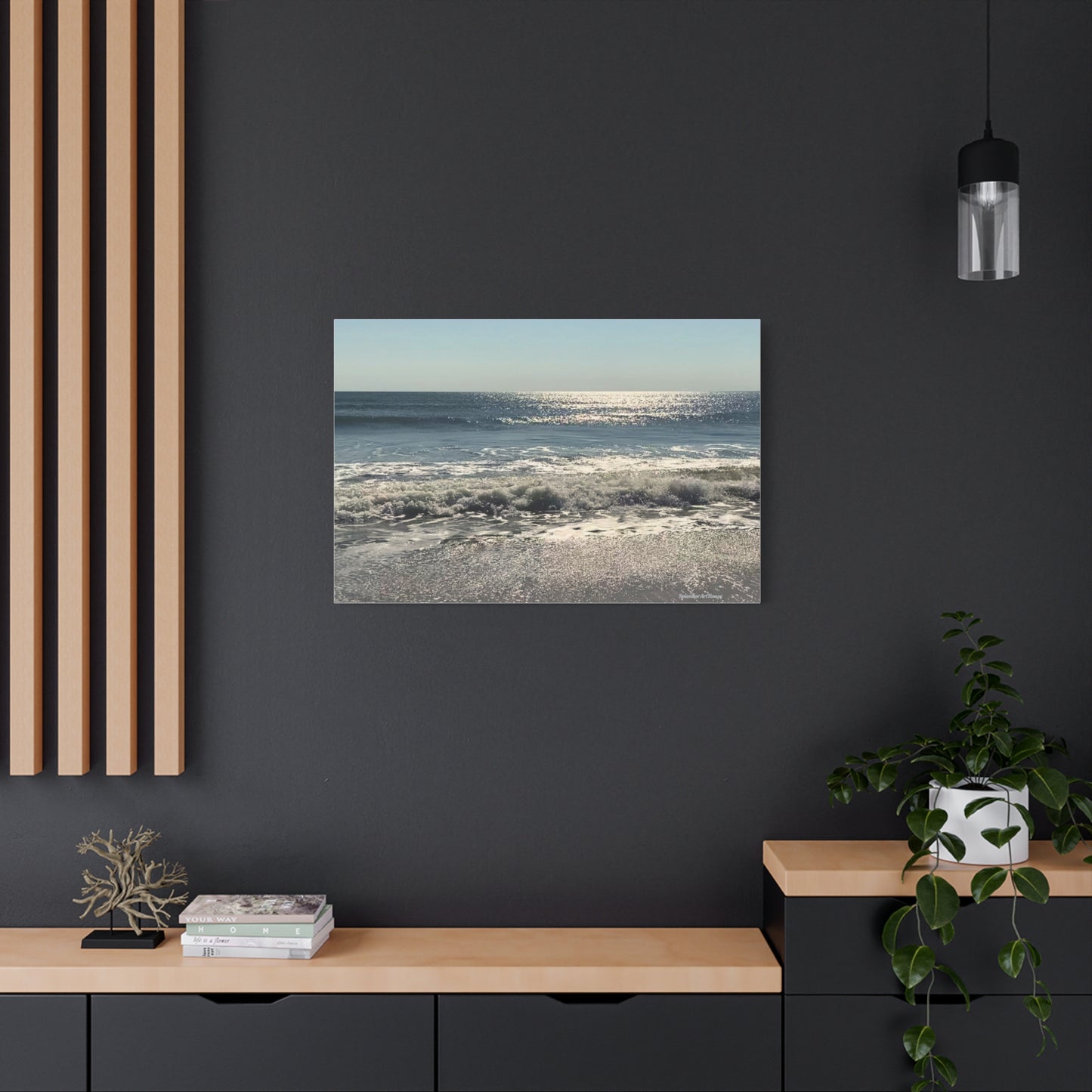 Ocean, Matte Canvas, Stretched, 1.25"