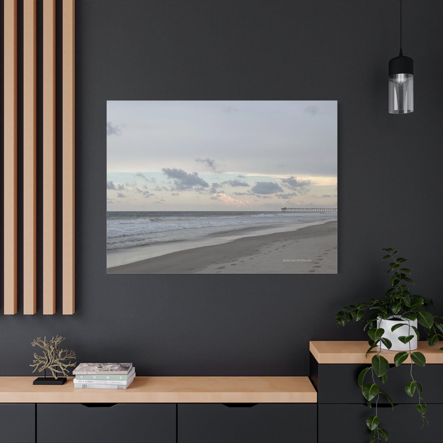 Ocean, Matte Canvas, Stretched, 1.25"