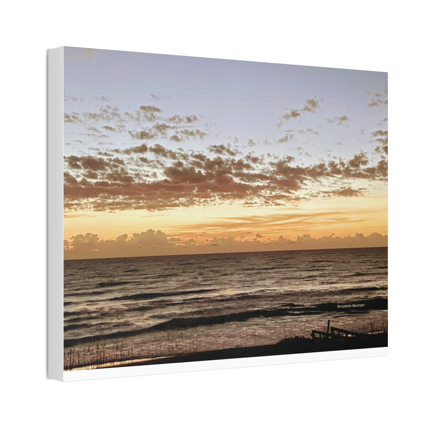 Ocean, Canvas Stretched, 1.5''