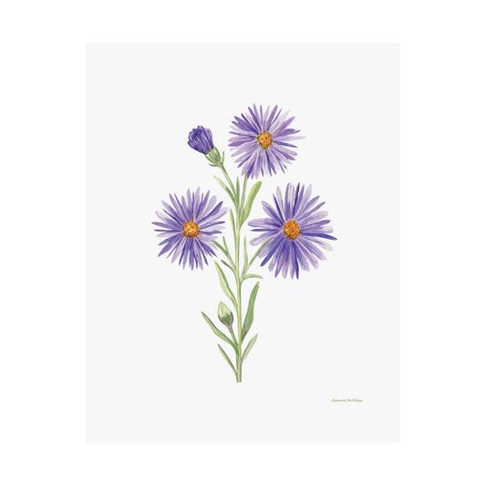 Floral, Matte Vertical Poster