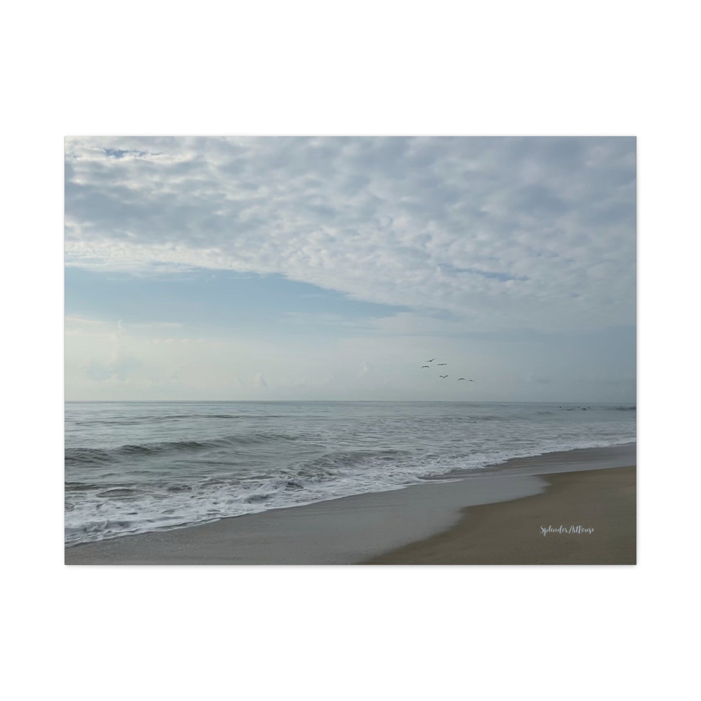 Ocean, Matte Canvas, Stretched, 1.25"